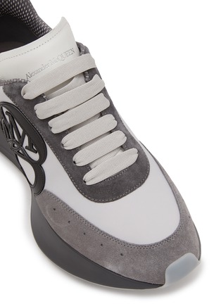 Detail View - Click To Enlarge - ALEXANDER MCQUEEN - ‘Sprint’ Low Top Lace Up Sneakers
