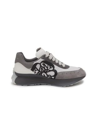 Main View - Click To Enlarge - ALEXANDER MCQUEEN - ‘Sprint’ Low Top Lace Up Sneakers