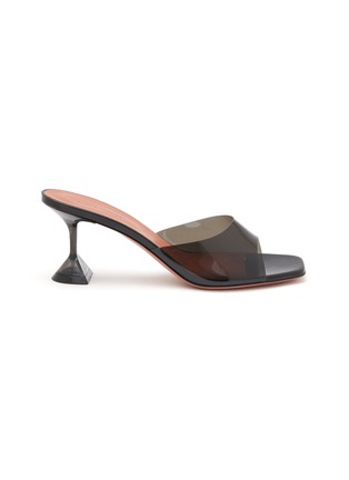 Main View - Click To Enlarge - AMINA MUADDI - ‘Lupita’ 70 Square Toe Heeled Sandals