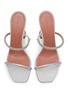 Detail View - Click To Enlarge - AMINA MUADDI - ‘Gilda’ 95 Crystal Strap Sandal Heels