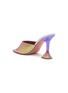  - AMINA MUADDI - ‘Lupita’ 95 Iridescent Leather Heeled Sandals