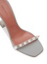 AMINA MUADDI - ‘Julia’ 95Crystal Spike PVC Glass Sandal