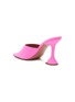  - AMINA MUADDI - ‘Lupita’ 95 Suede Square Toe Heeled Sandals