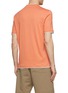 Back View - Click To Enlarge - BRUNELLO CUCINELLI - Double Layered Cotton Crewneck T-Shirt