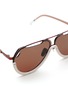Detail View - Click To Enlarge - A. SOCIETY - BAILEY SKI FRAMES MATTE TEMPLES SUNGLASSES