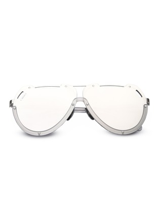 Main View - Click To Enlarge - A. SOCIETY - BAILEY SKI FRAMES MATTE TEMPLES SUNGLASSES