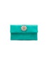 Main View - Click To Enlarge - SUZETTE - SMALL ‘LEON’ BROOCH PYTHON LEATHERCLUTCH