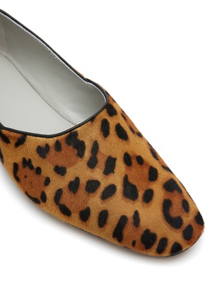 Detail View - Click To Enlarge - EQUIL - ‘PARIS’ PONY HAIR BALLET FLATS