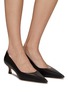 Figure View - Click To Enlarge - EQUIL - ‘ROMA’ POINT TOE LEATHER PUMPS
