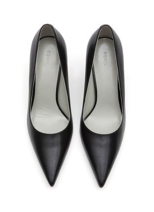 Detail View - Click To Enlarge - EQUIL - ‘MILANO’ POINT TOE LEATHER PUMPS