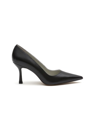 Main View - Click To Enlarge - EQUIL - ‘MILANO’ POINT TOE LEATHER PUMPS