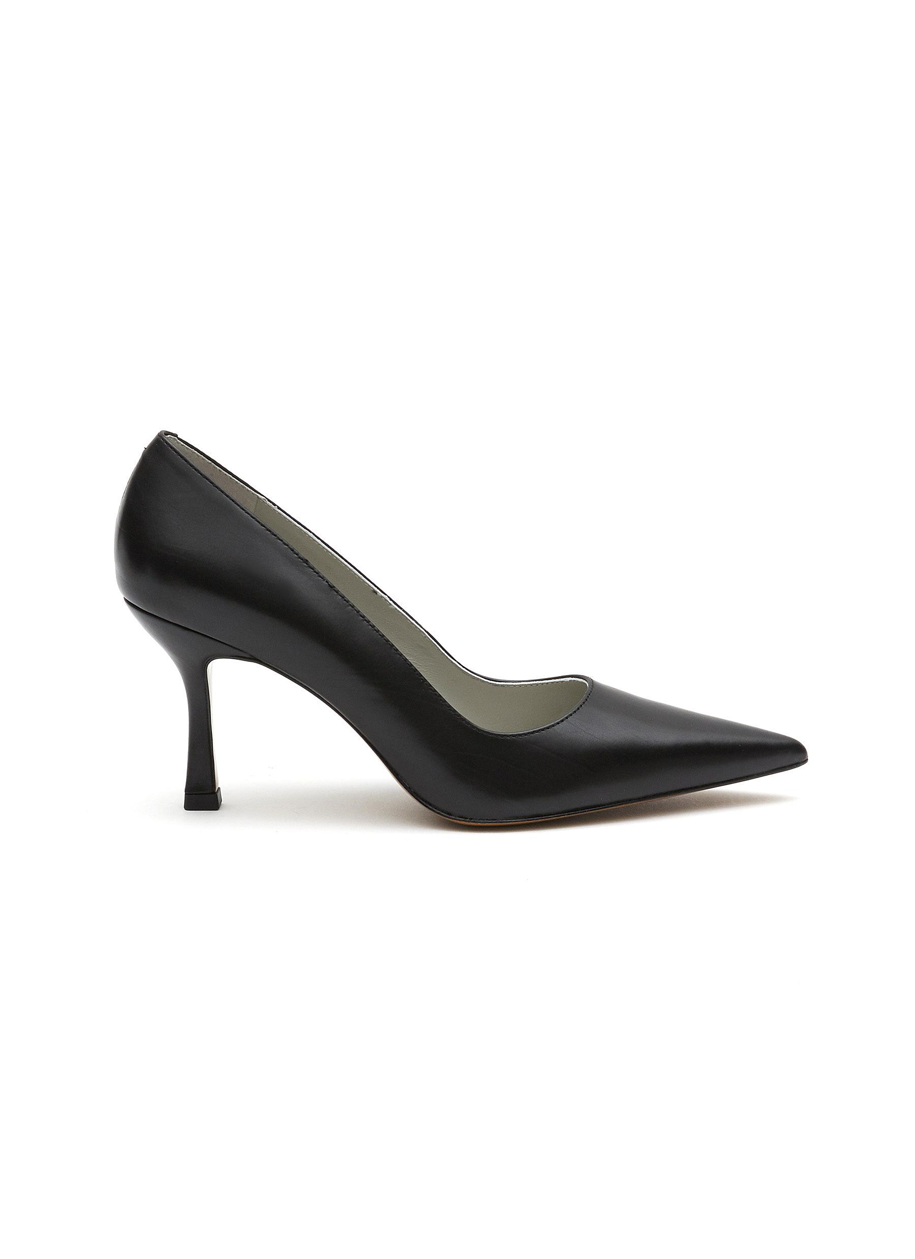EQUIL ‘MILANO' POINT TOE LEATHER PUMPS