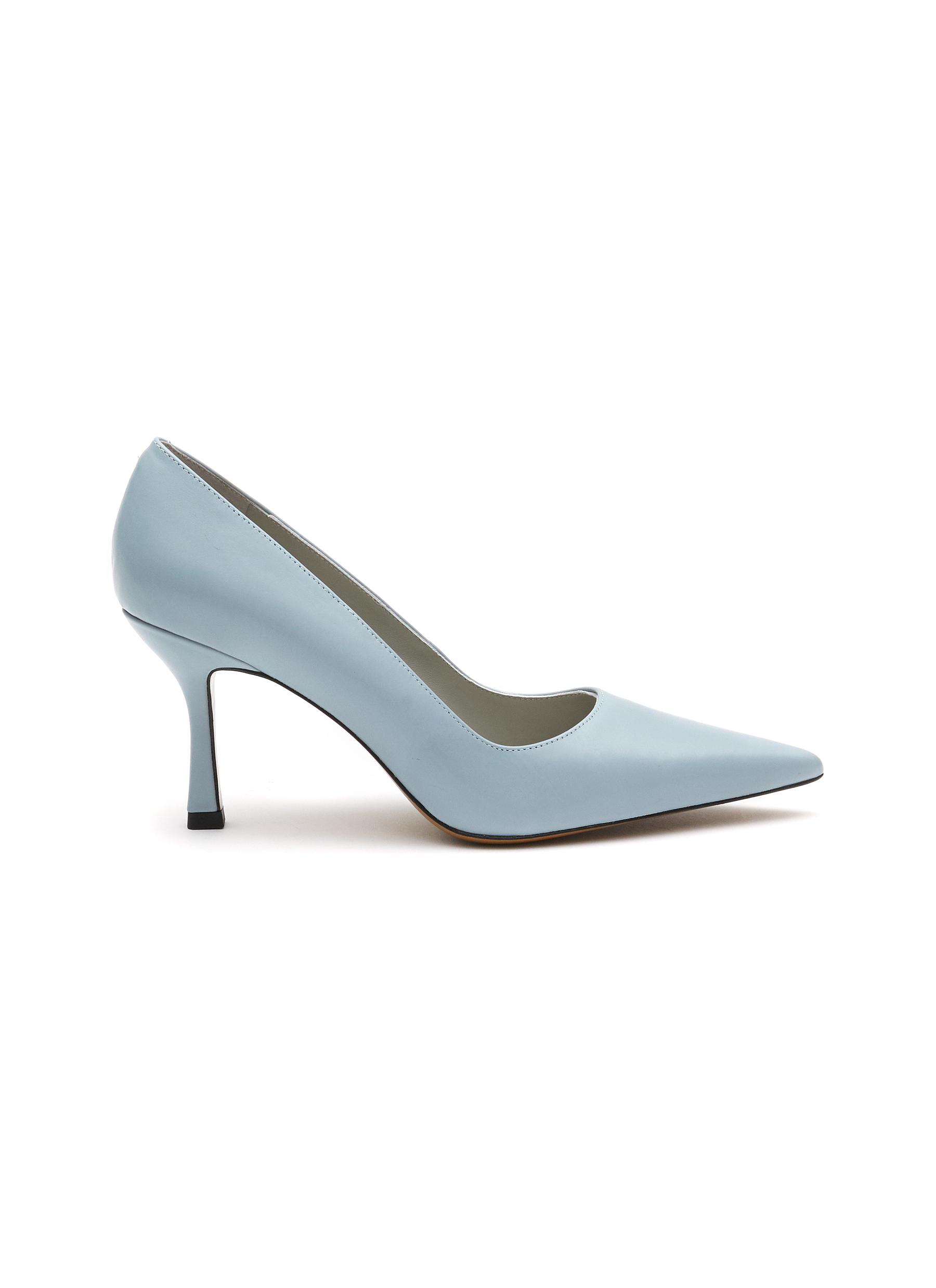 EQUIL ‘MILANO' POINT TOE LEATHER PUMPS