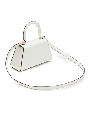 Detail View - Click To Enlarge - SELF-PORTRAIT - Mini ‘Bow’ Leather Crossbody Bag
