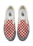Detail View - Click To Enlarge - VANS - Classic Slip-On Stressed Checkerboard Sneakers