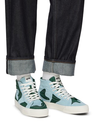 Figure View - Click To Enlarge - VANS - ‘Sk8-Hi WP VR3 LX’ High Top Lace Up Sneakers