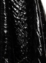  - ALAÏA - Faux Leather Croc Embossed High Waist Mini Skirt