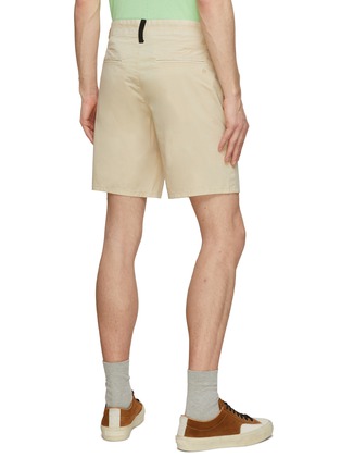 Back View - Click To Enlarge - RAG & BONE - ‘Perry’ Flat Front Cotton Blend Shorts