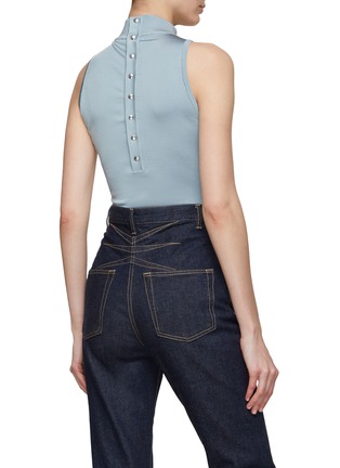 Back View - Click To Enlarge - ALAÏA - Sleeveless Turtle Neck Top