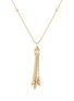 Main View - Click To Enlarge - ROBERTO COIN - Art Deco Diamond Ruby 18K Gold Necklace — Size 85cm
