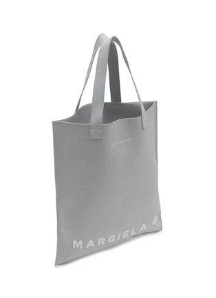 Detail View - Click To Enlarge - MM6 MAISON MARGIELA - Milano Logo Canvas Tote Bag