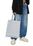Figure View - Click To Enlarge - MM6 MAISON MARGIELA - Milano Logo Canvas Tote Bag