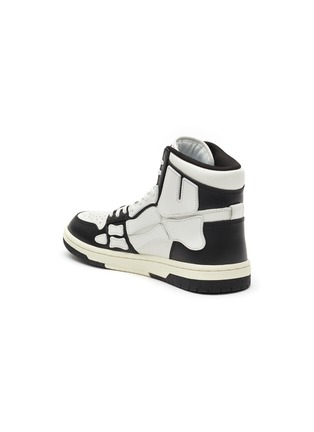  - AMIRI - ‘SKEL’ HIGH TOP LACE UP LEATHER SNEAKERS