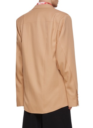 Back View - Click To Enlarge - DOUBLET - Single Breasted Oversized Jacket