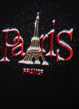  - DOUBLET - Snow In Paris' Short Sleeved Cotton T-Shirt