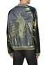 Back View - Click To Enlarge - DOUBLET - Tiger Embroidery Front Zip Hologram Souvenir Jacket