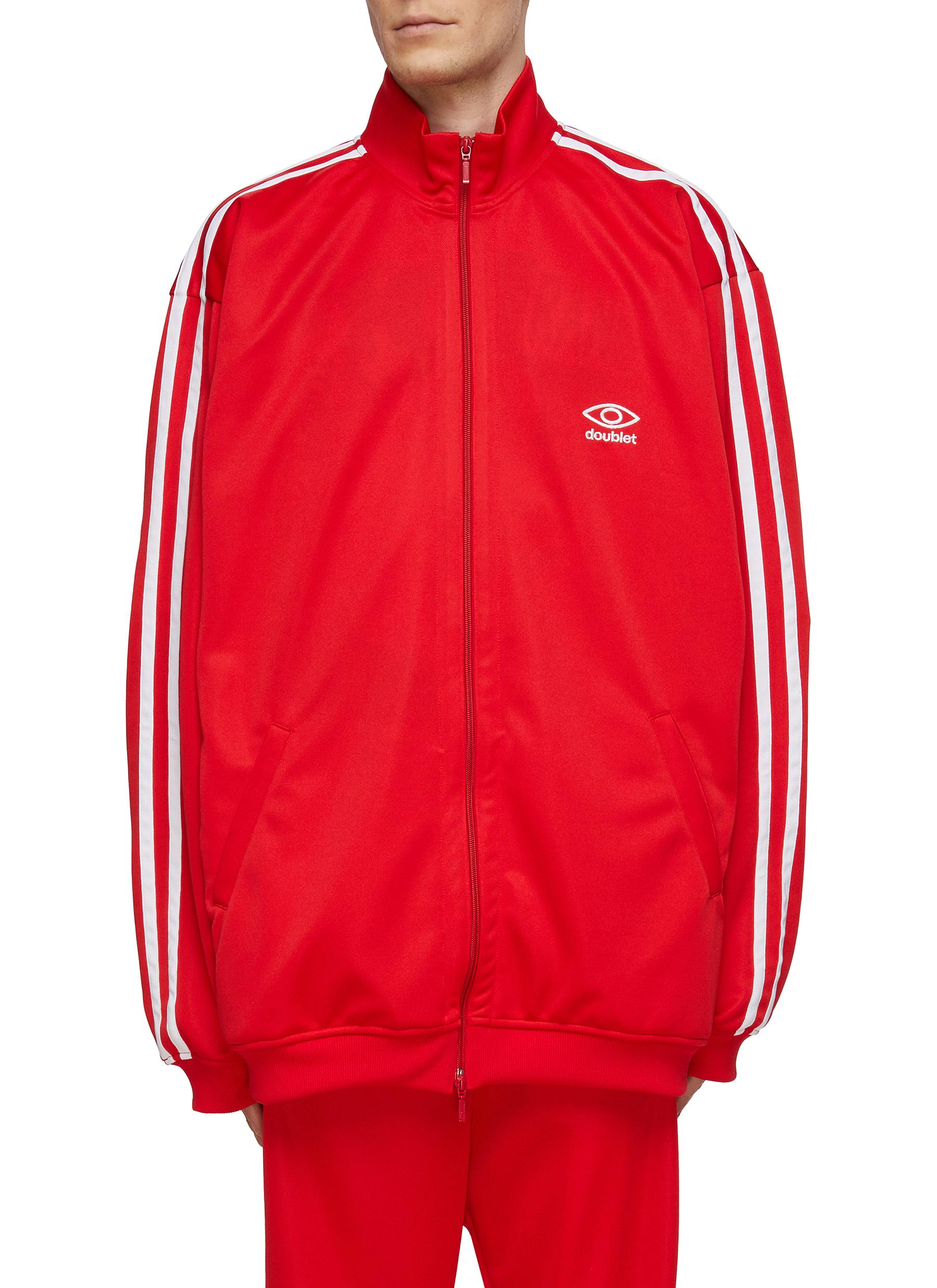 doublet INVISIBLE TRACK JACKET (RED) | labiela.com