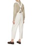 Back View - Click To Enlarge - BRUNELLO CUCINELLI - Detachable Suspenders Pleated Cropped Pants