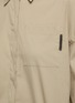 - BRUNELLO CUCINELLI - Beaded Detailing Concealed Placket Cotton Blend Shirt