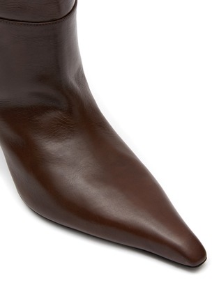 Detail View - Click To Enlarge - ALEXANDER WANG - ‘VIOLA’ SLOUCHED LEATHER BOOTS