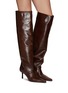ALEXANDER WANG - ‘VIOLA’ SLOUCHED LEATHER BOOTS