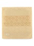 Detail View - Click To Enlarge - LOEWE - Anagram Jacquard Fringed Wool Blend Scarf