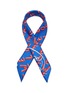 Main View - Click To Enlarge - LOEWE - All Over Graffiti Logo Silk Scarf