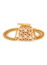 Main View - Click To Enlarge - LOEWE - Gold Plated Sterling Silver Zirconia Anagram Chain Bracelet