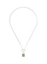 Main View - Click To Enlarge - LOEWE - STERLING SILVER ANAGRAM PENDANT NECKLACE