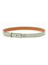 Main View - Click To Enlarge - LOEWE - ANAGRAM BUCKLE SOFT GRAINED CALF LEATHER BELT