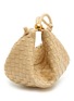 Detail View - Click To Enlarge - BOTTEGA VENETA - Medium 'Turn' Drawstring Handle Woven Leather Pouch