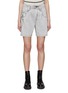 Main View - Click To Enlarge - BRUNELLO CUCINELLI - High Rise Wrap Front Denim Shorts
