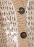 BRUNELLO CUCINELLI - Sequin Embellished Sleeveless Button Front Knit Vest
