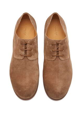 Detail View - Click To Enlarge - MARSÈLL - ‘Zucca Media’ Suede Derby Shoes