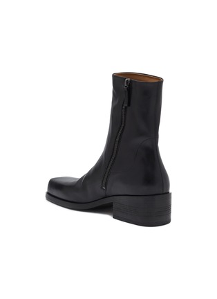  - MARSÈLL - ‘Cassello’ Leather Square Toe Boots
