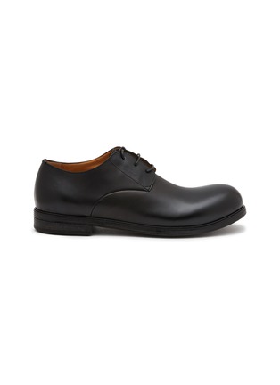 Main View - Click To Enlarge - MARSÈLL - ‘Zucca Media’ Leather Derby Shoes