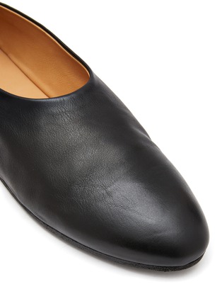 Detail View - Click To Enlarge - MARSÈLL - ‘Coltellaccio’ Leather Ballerina Flats