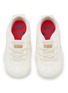 Detail View - Click To Enlarge - ONITSUKA TIGER - ‘Mexico 66’ Shearling Stripe Leather Toddlers Sneakers