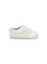 Main View - Click To Enlarge - ONITSUKA TIGER - ‘Mexico 66’ Shearling Stripe Leather Toddlers Sneakers