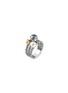 Main View - Click To Enlarge - JOHN HARDY - ‘Classic Chain’ Hammered 18K Gold Silver Tahitian And Freshwater Pearl Ring